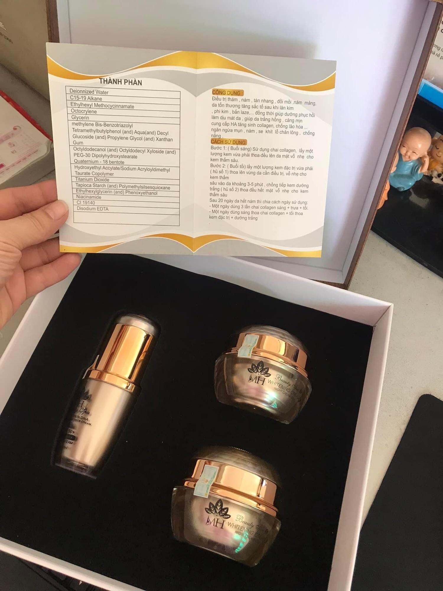 Bộ mỹ phẩm Doctor Dna mg spa mờ nám mảng tàn nhang