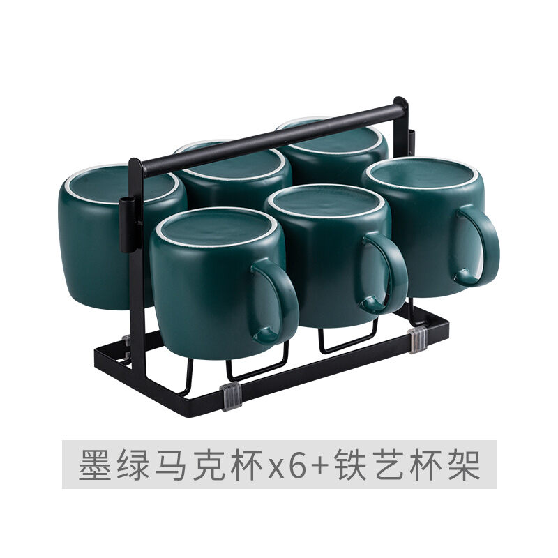 Cốc mug matte bắc âu cốc gốm cốc nước cốc văn phòng tay cầm cốc sữa gia dụng cốc uống nước cốc trà