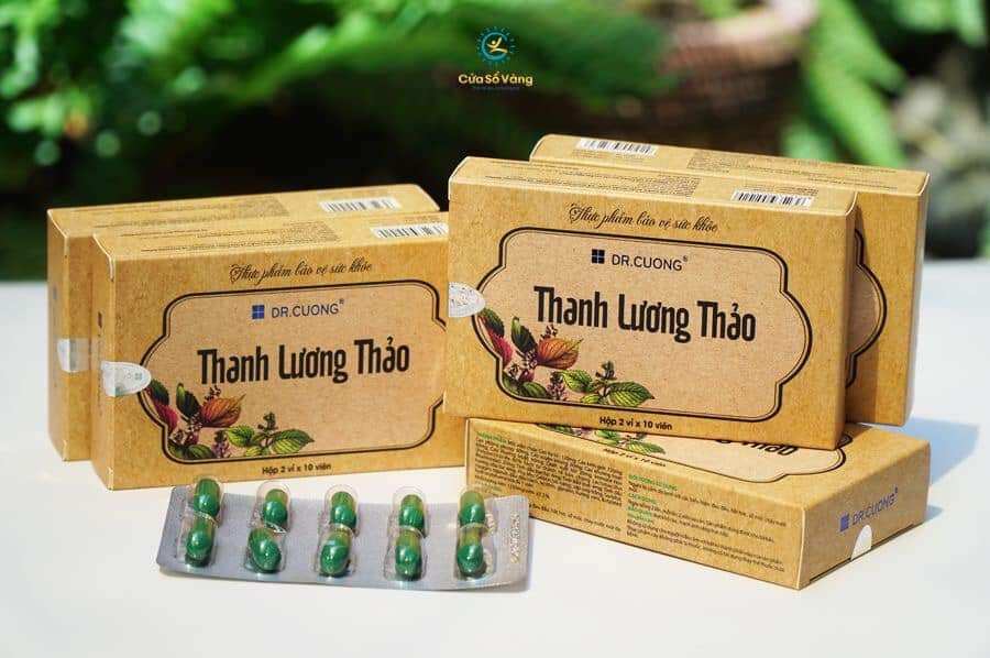Thanh lương thảo hộp 20 viên nang
