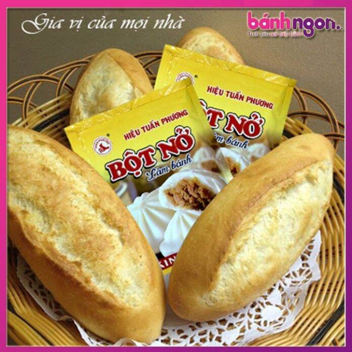 50g bột nở Tuấn Phương/ baking power làm bánh mì, bánh bao, bánh bông lan