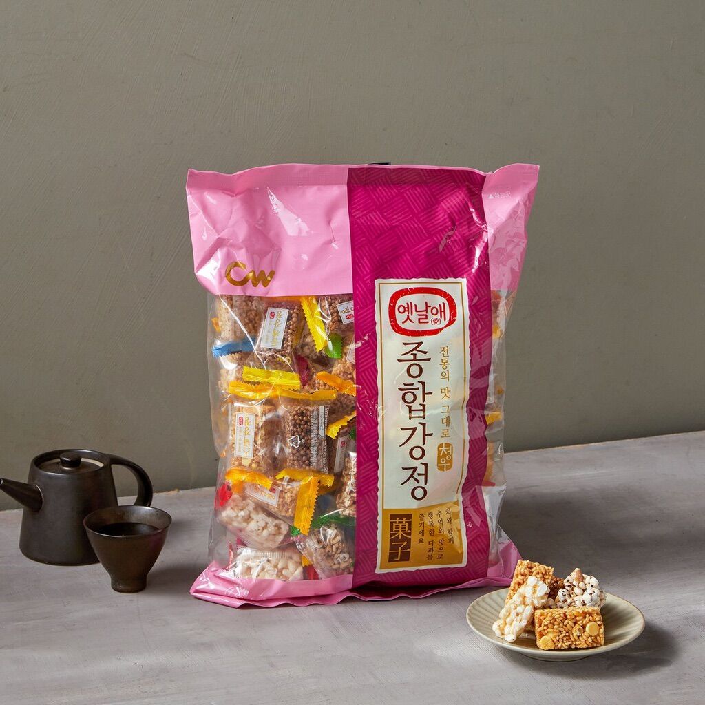Bánh cớm thập cẩm hq gangjeong 350gr