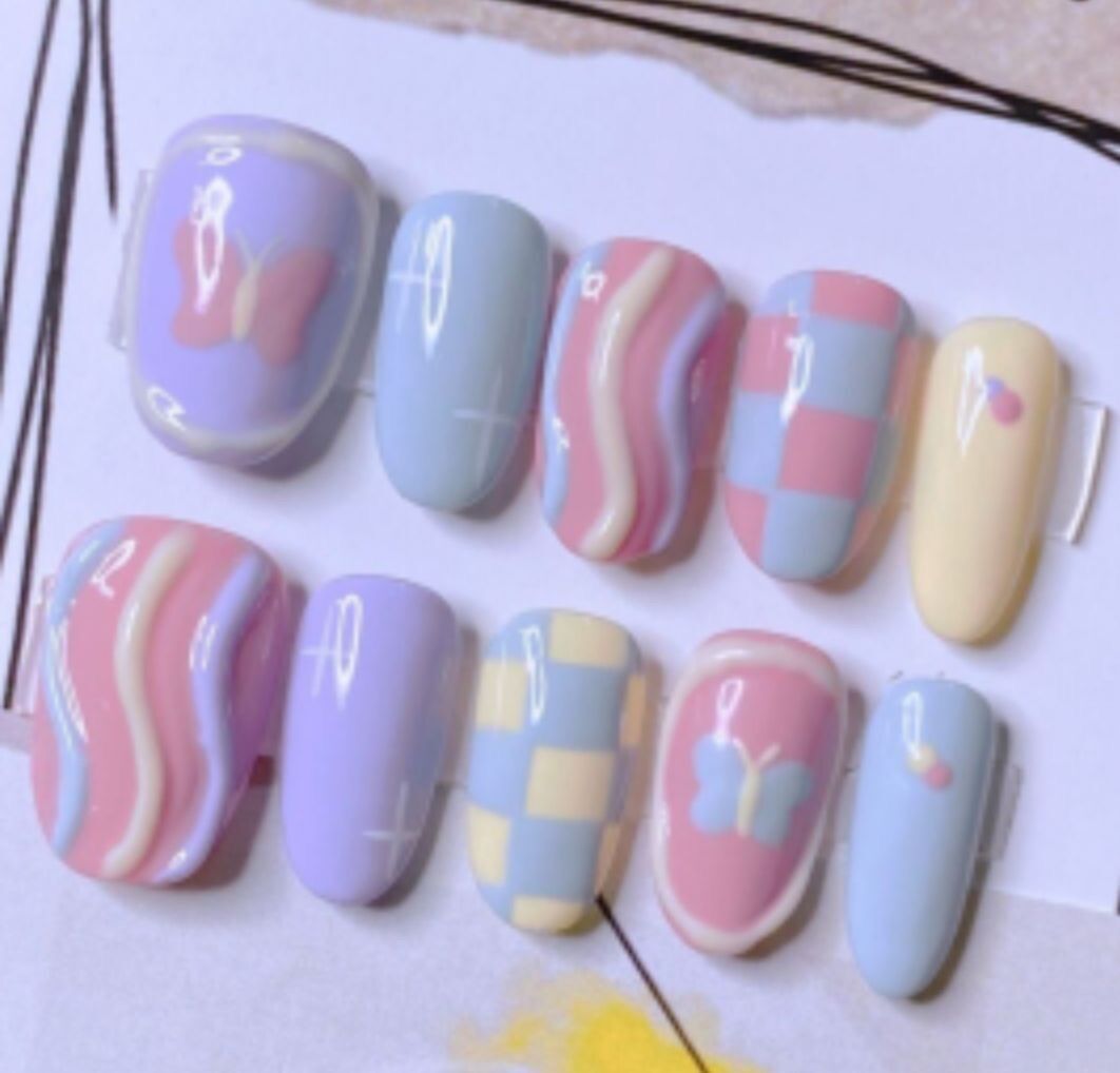 Combo nail của khách