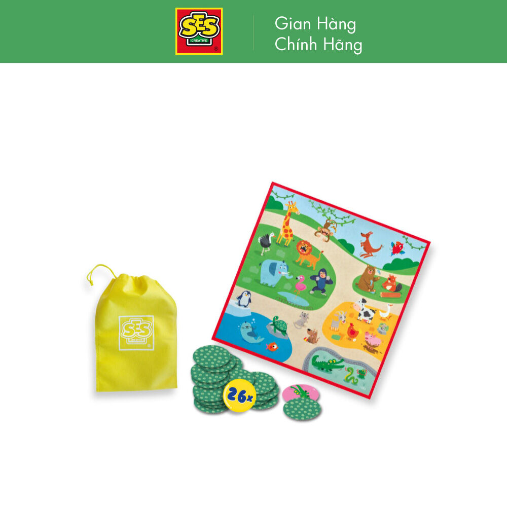 ĐỒ CHƠI PHỎNG ĐOÁN – WHO AM I? ANIMALS - SES CREATIVE