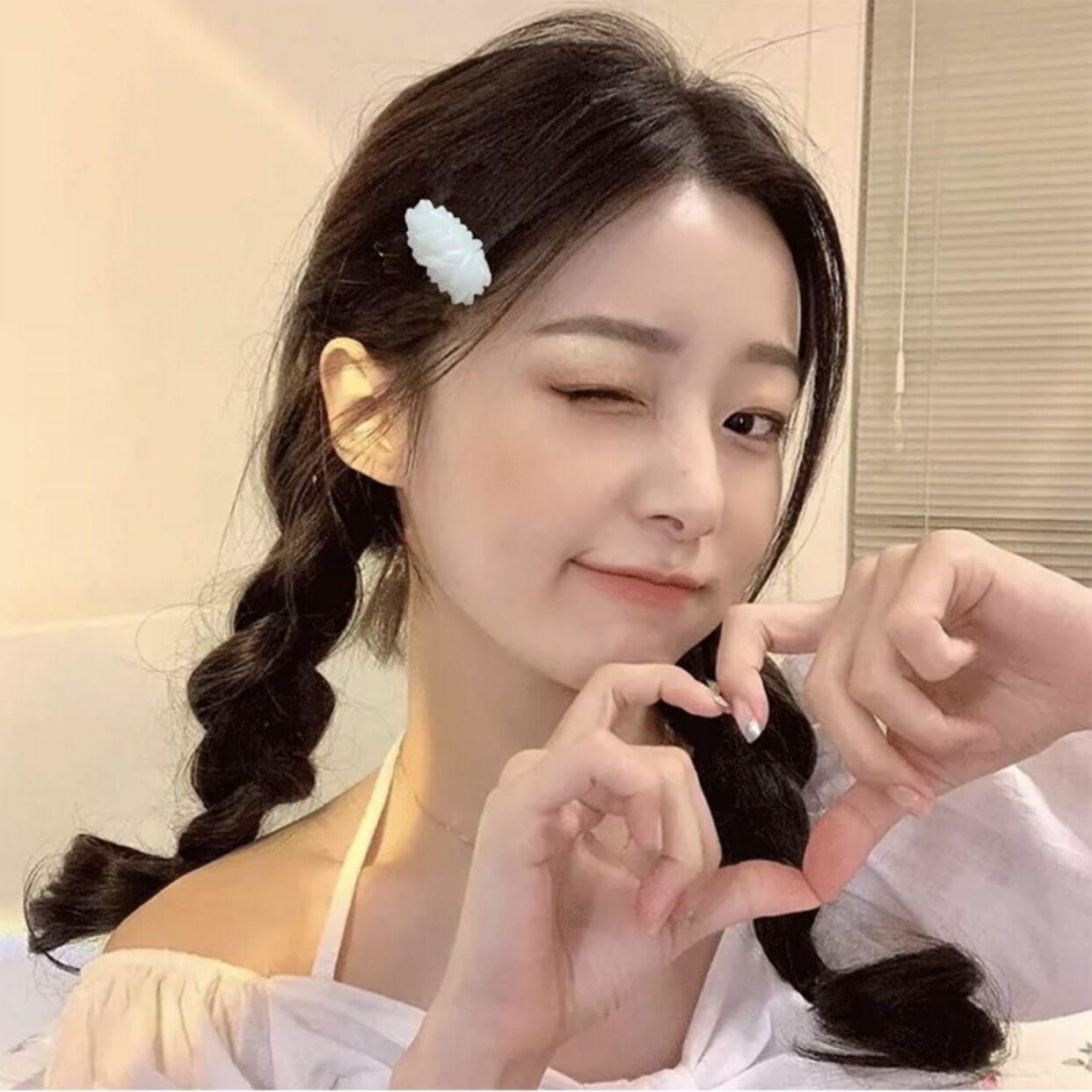 Kẹp tóc hạt cơm ngộ nghĩnh