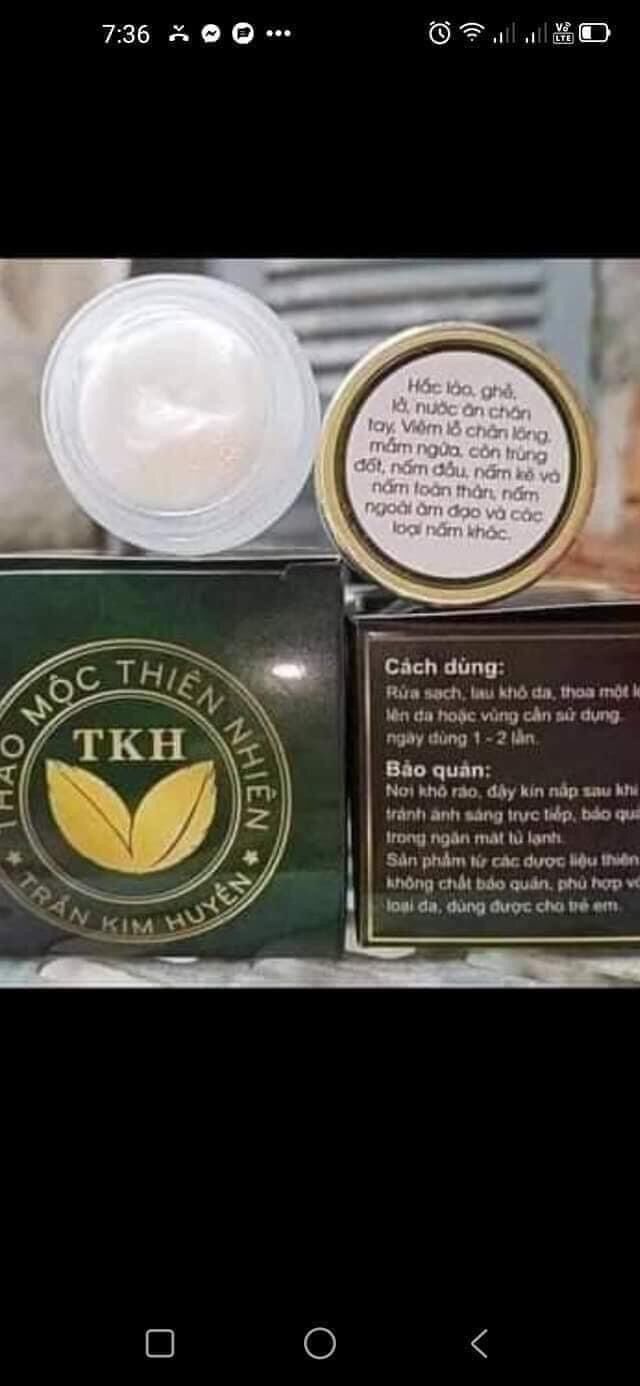 Thảo mộc bôi da Trần Kim Huyền