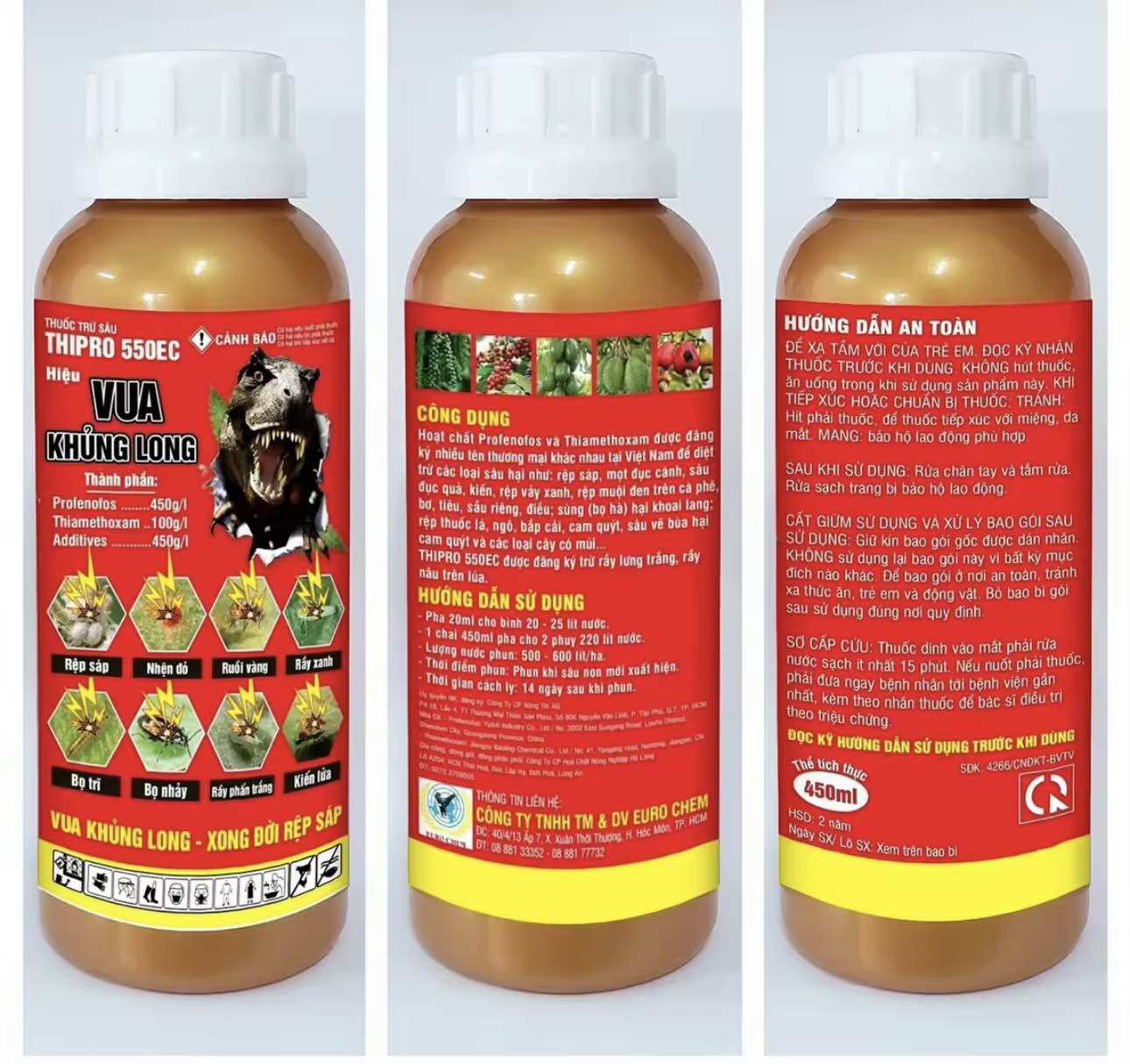 Thuốc trừ sâu cực mạnh, sâu ăn lá, sâu đục thân, ruồi vàng, bọ trĩ, rệp sáp và tất cả các loại côn trùng gây hại