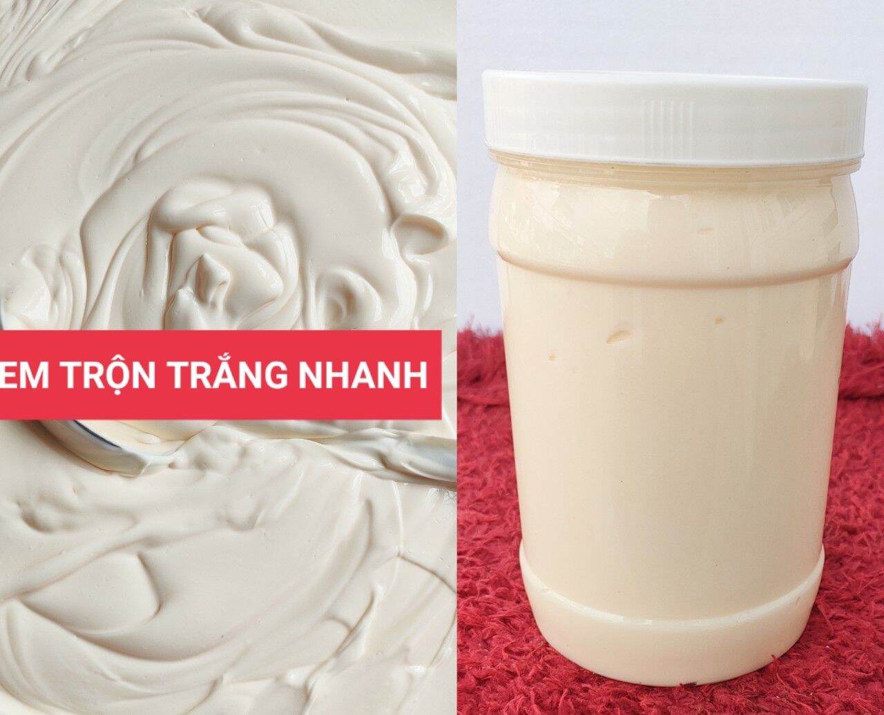 KEM TRỘN TRẮNG MẠNH 1kg