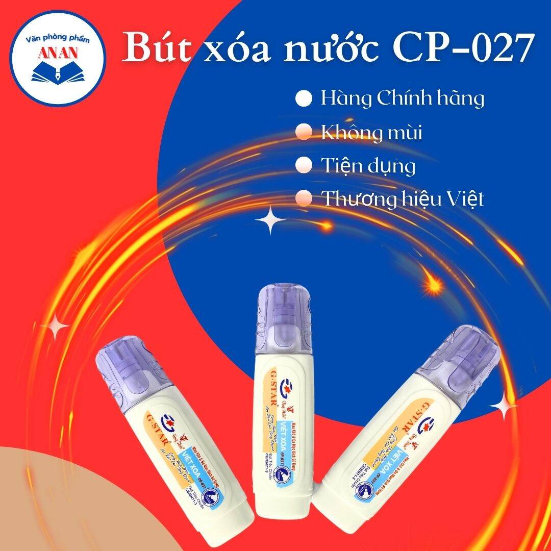 Bút xoá nước gstar cp-028 và cp-027