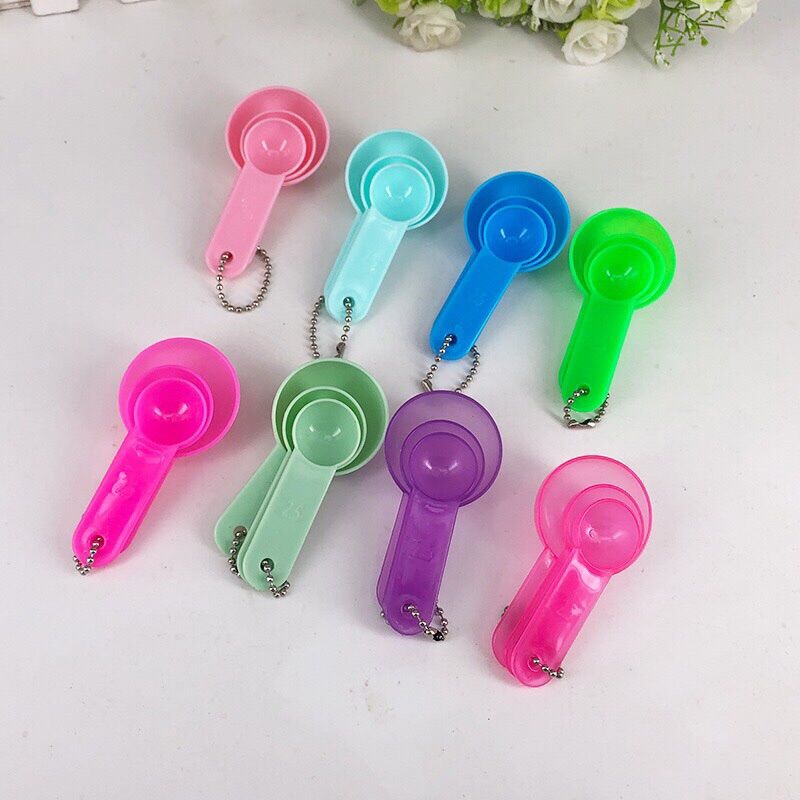 Bộ Thìa Đong 3 Chiếc (2,5-5-10Ml)