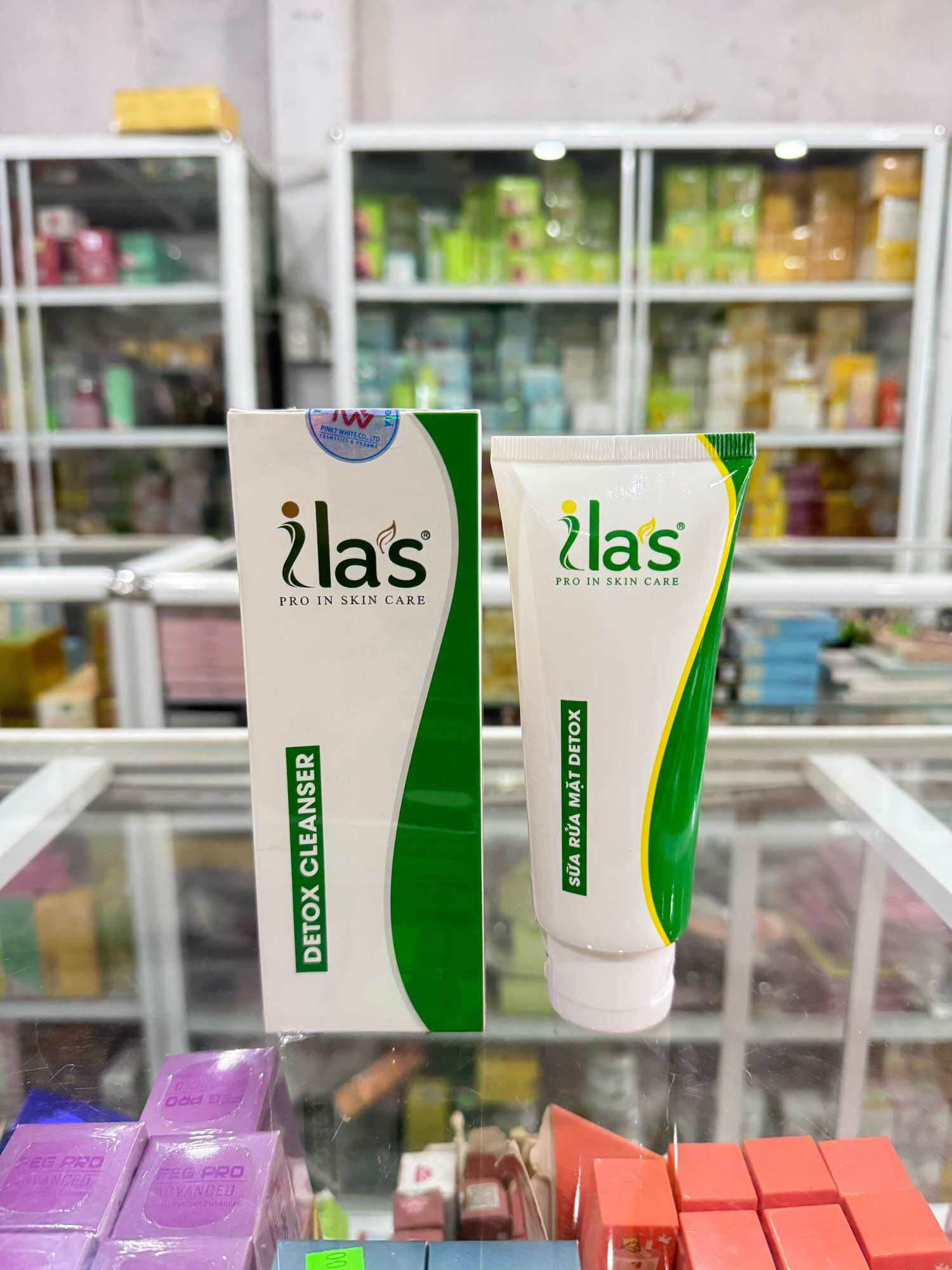 Sữa Rửa Mặt Detox ILAS Pro In Skin Care 100ml