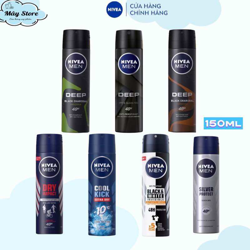 Xịt Ngăn Mùi NIVEA MEN 150ml