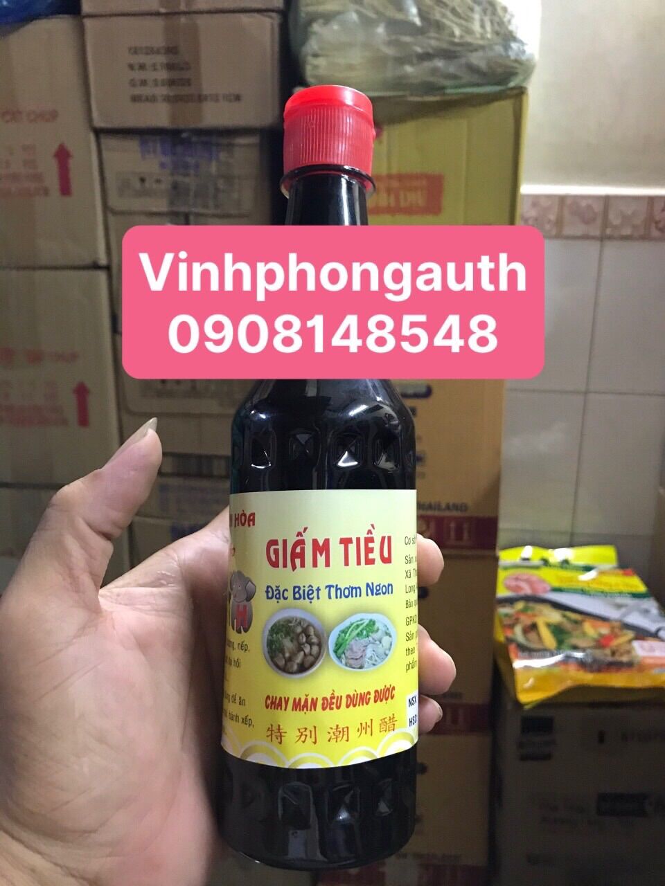 Dấm tiều nguyên hoà 500ml