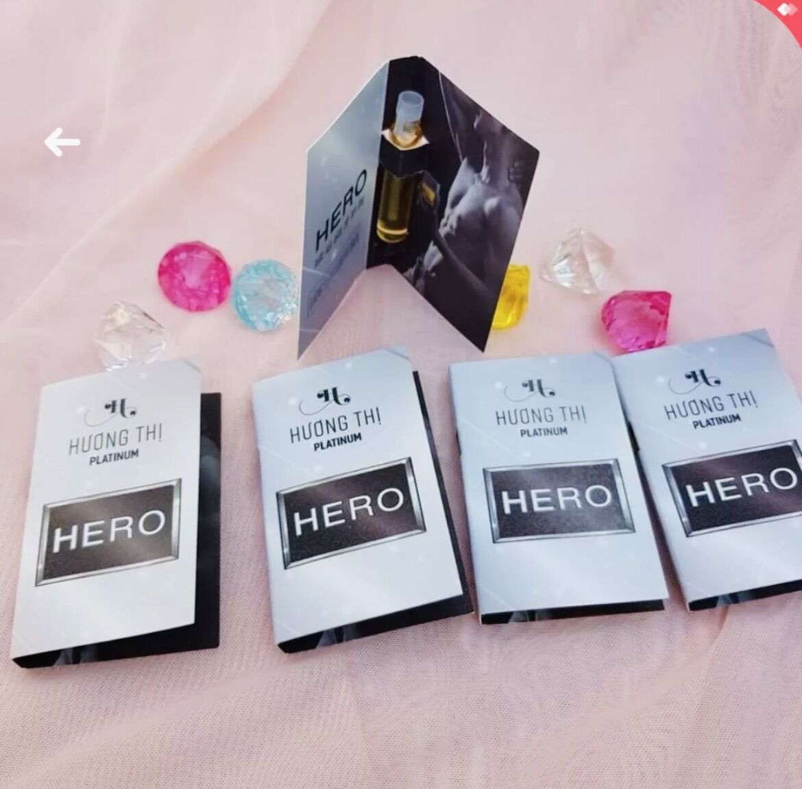 Mẫu thử nước hoa nam hero 2ml - hương thị planum