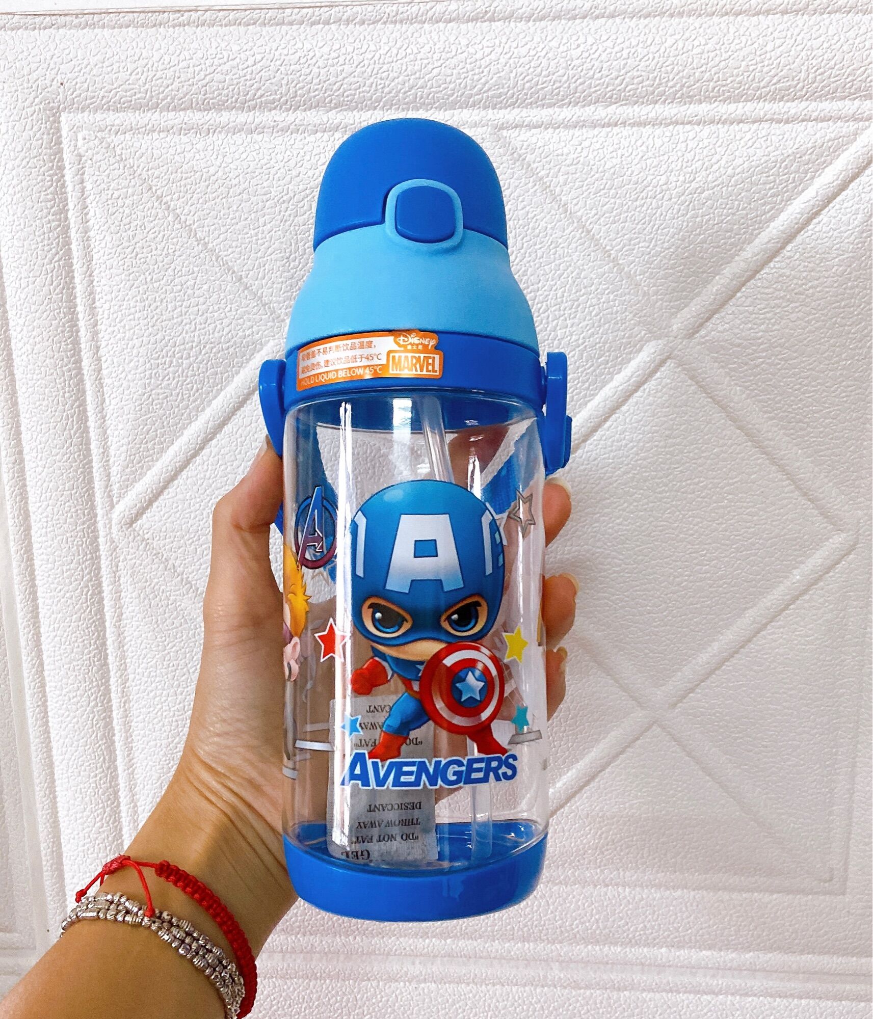 BÌNH NƯỚC SIÊU NHÂN NHỆN -CAPTIAN 520ml