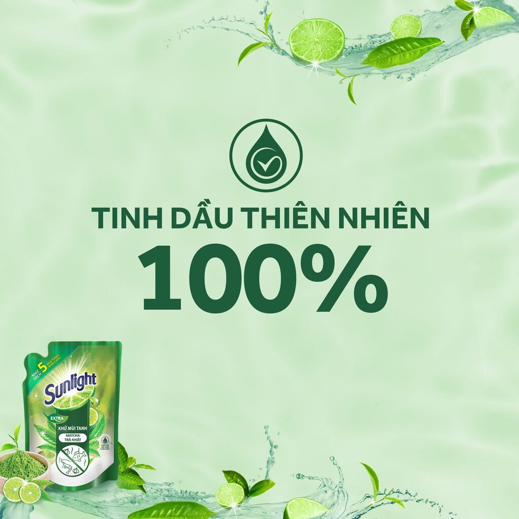 Nước Rửa Chén Sunlight Thiên Nhiên Túi 750ml
