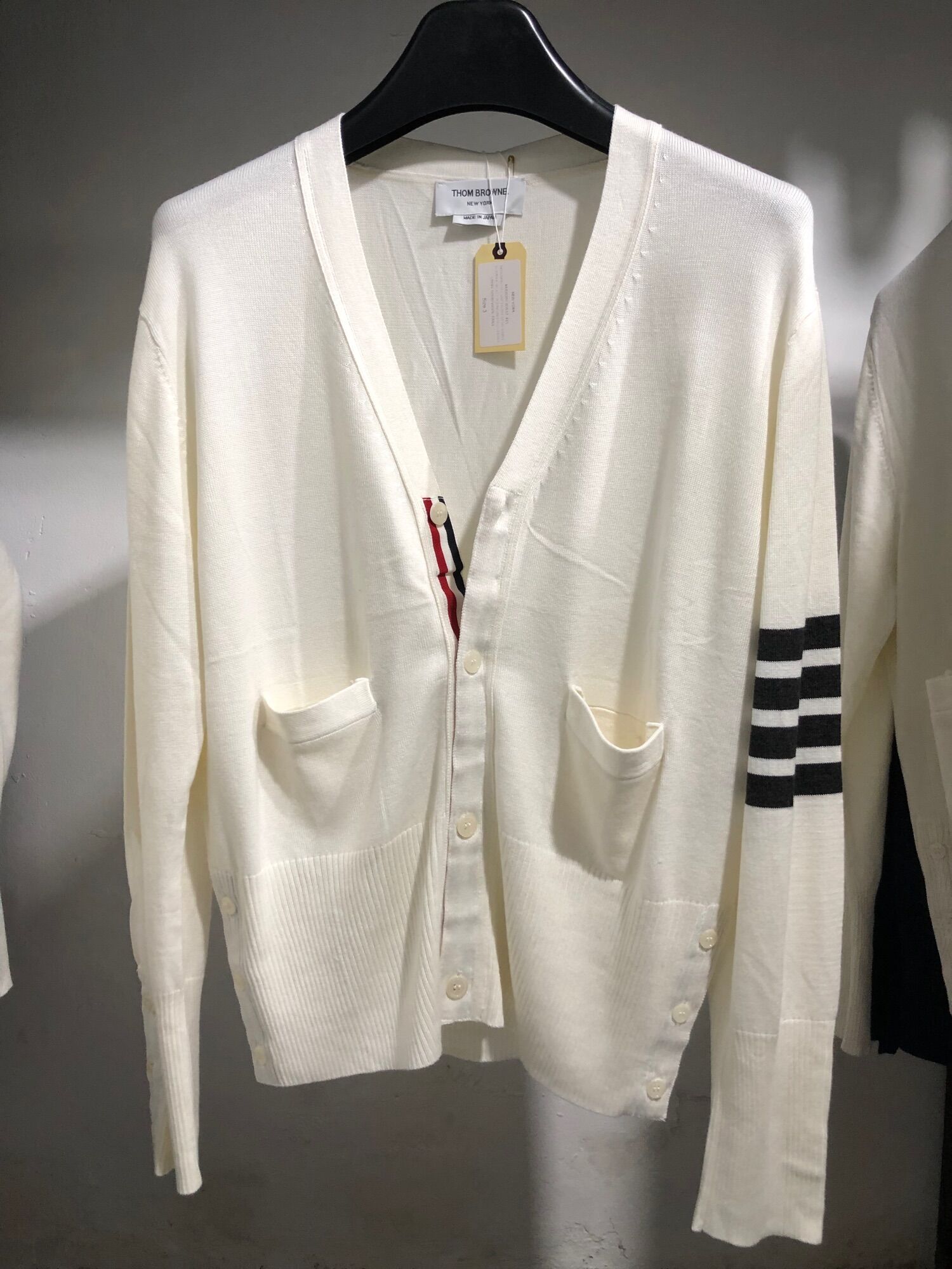 Thom Browné Cardigan nhiều màu Thom Browné Knitted Cardigan