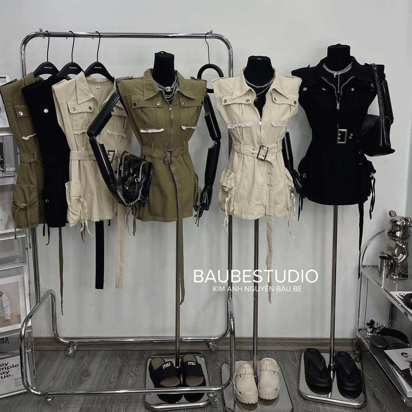 VÁY ZIP BODY TRƠN VINTAGE