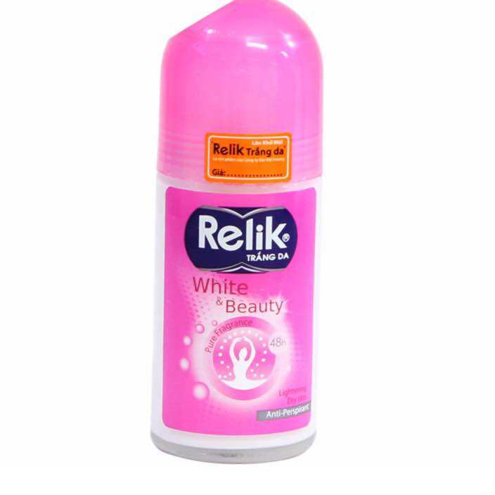 Lăn khử mùi Relik White & Beauty 50ml