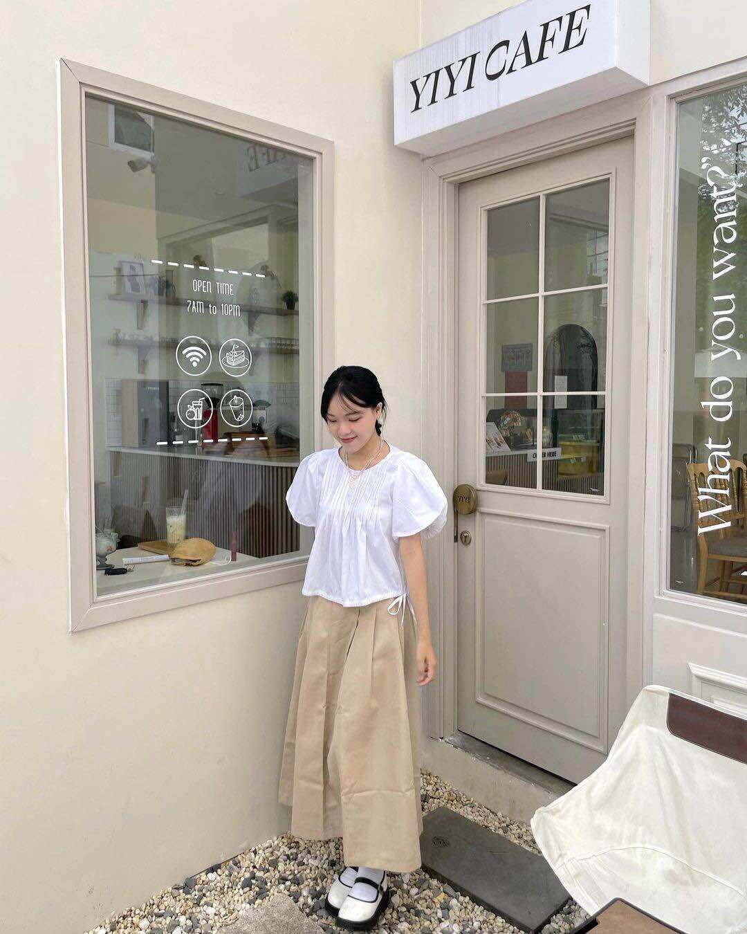 DOB - Áo xếp ly tay bồng Bona