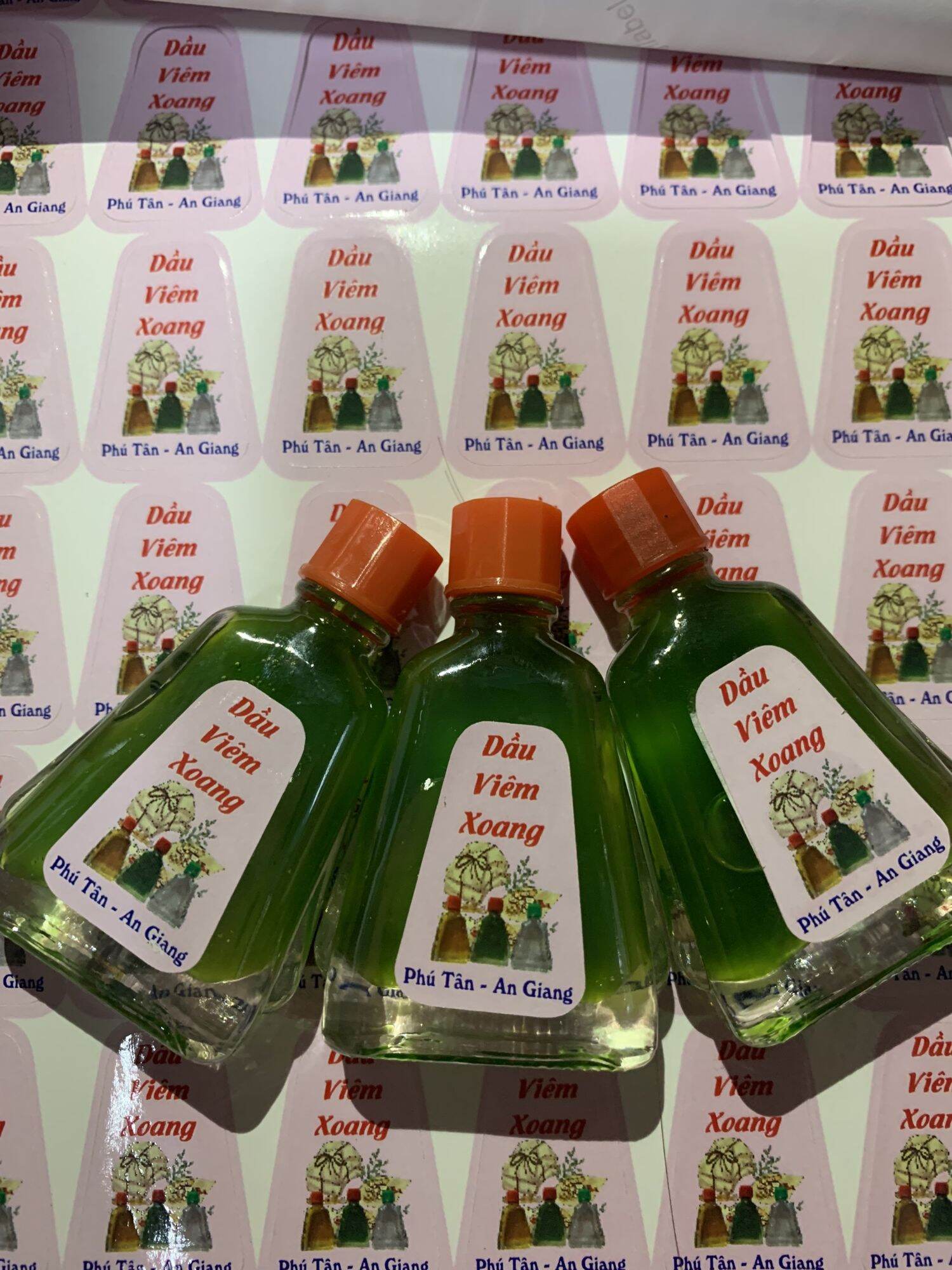 Dầu viêm xoang 3ml (combo 10chai màu xanh)