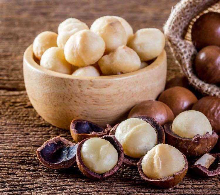 500gr hạt macca nứt vỏ