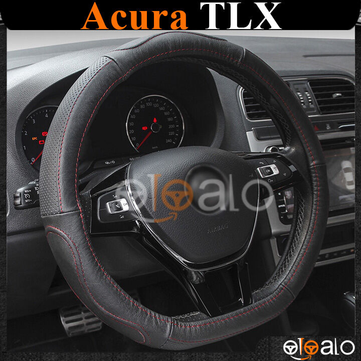 Bọc vô lăng D cut Acura TLX Dcut da cacbon cao cấp - OTOALO