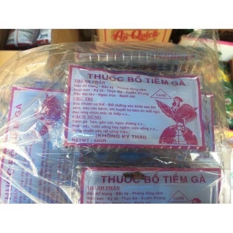 Tiềm gà/ hầm gà 50g