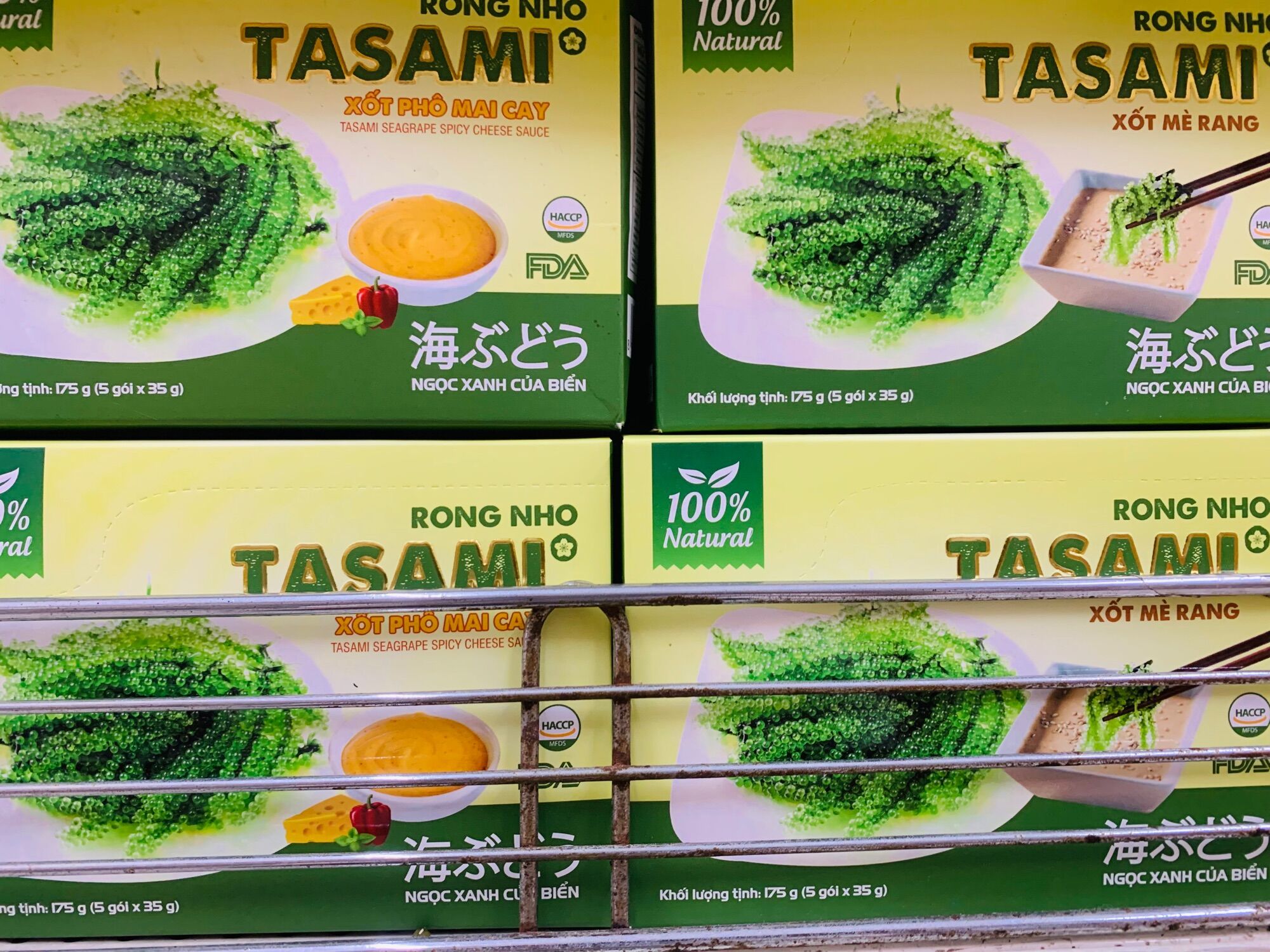 Rong nho Tasami 175g(5 gói*35g)