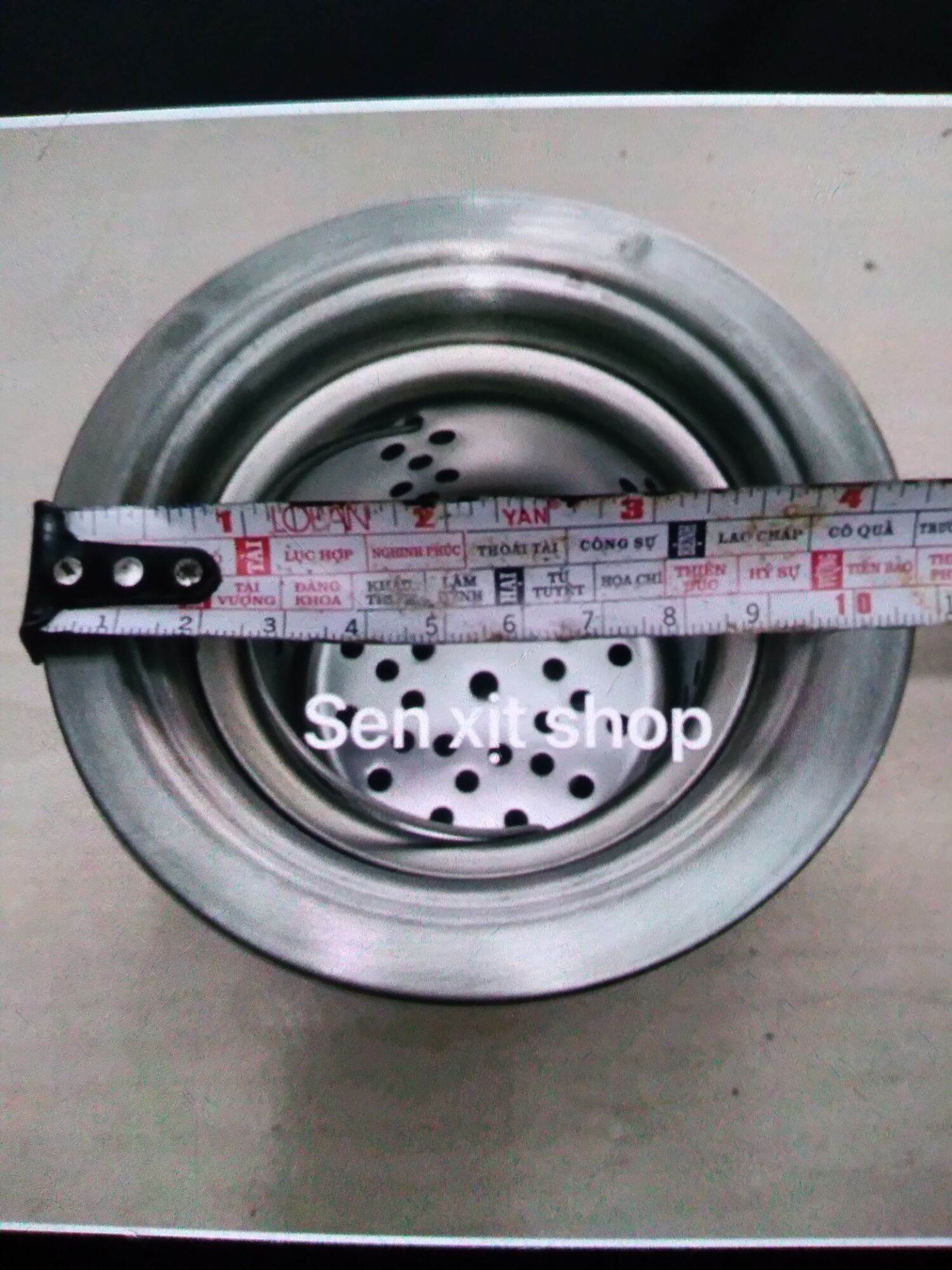 BỘ XẢ CHẬU, BỒN RỬA CHÉN BÁT ĐÔI (2 HỘC) INOX 304 PHI 110