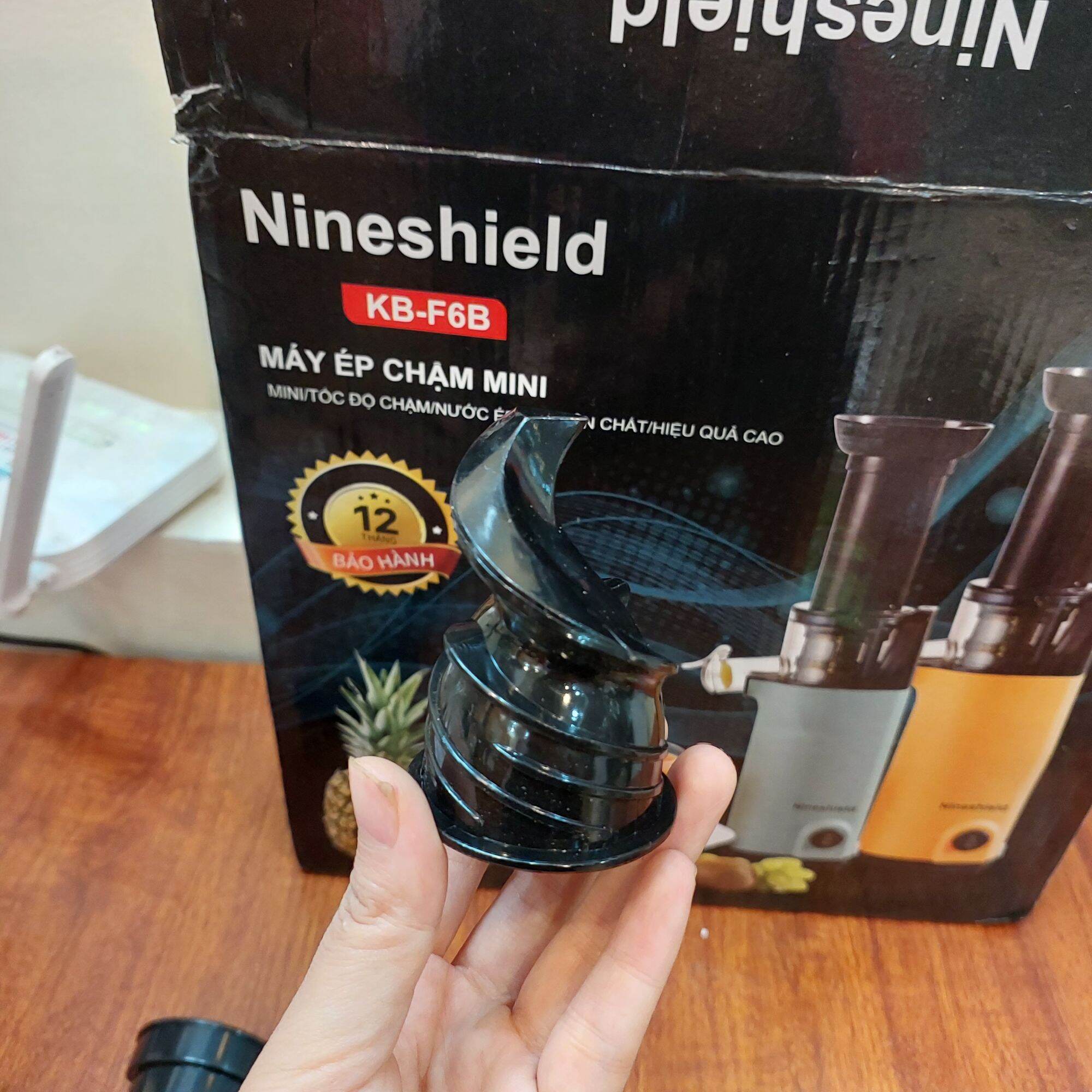 Củ xoắn máy ép chậm mini nineshield KBF6B
