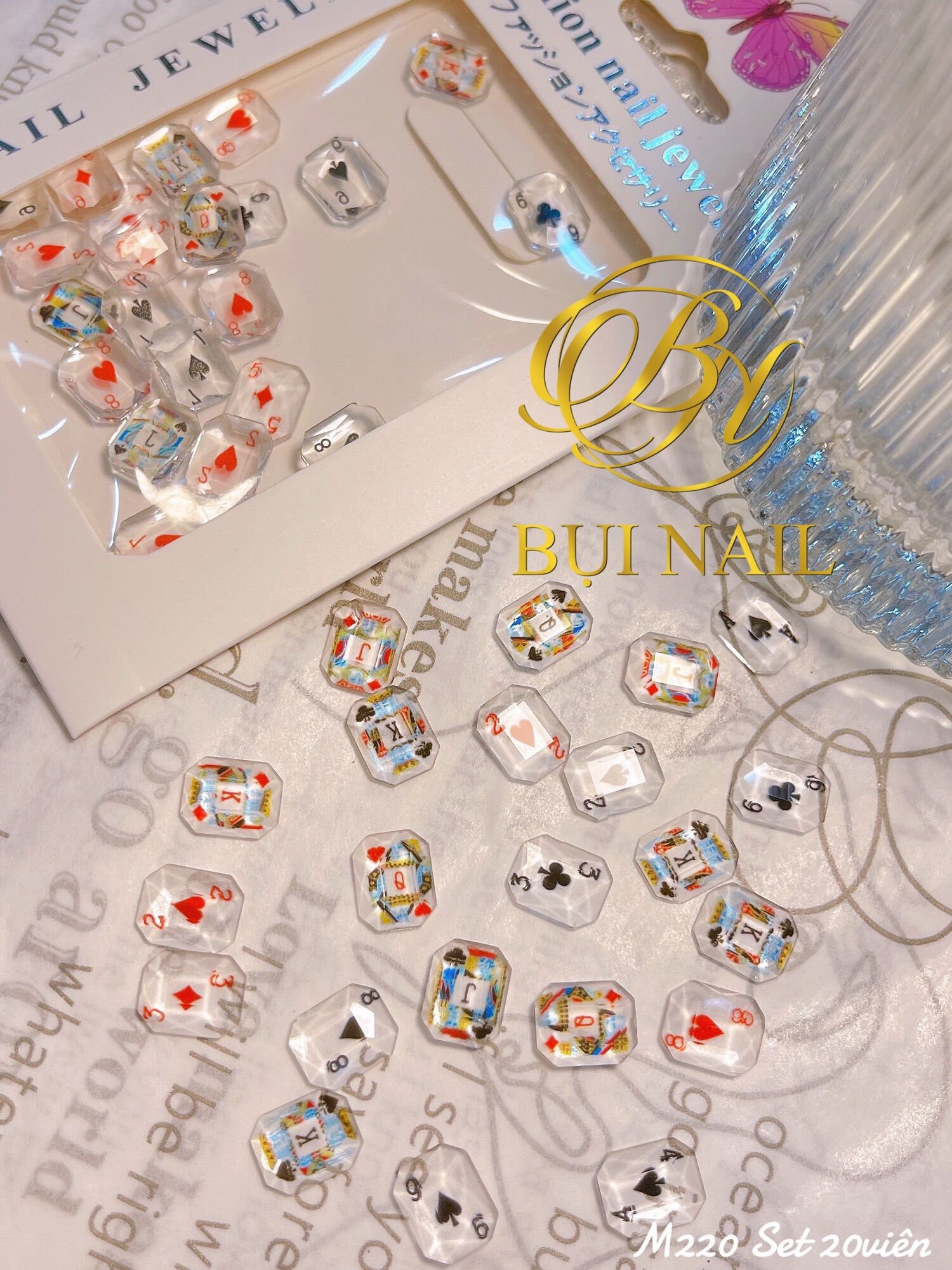 CHARM BÀI M220 set 20viên