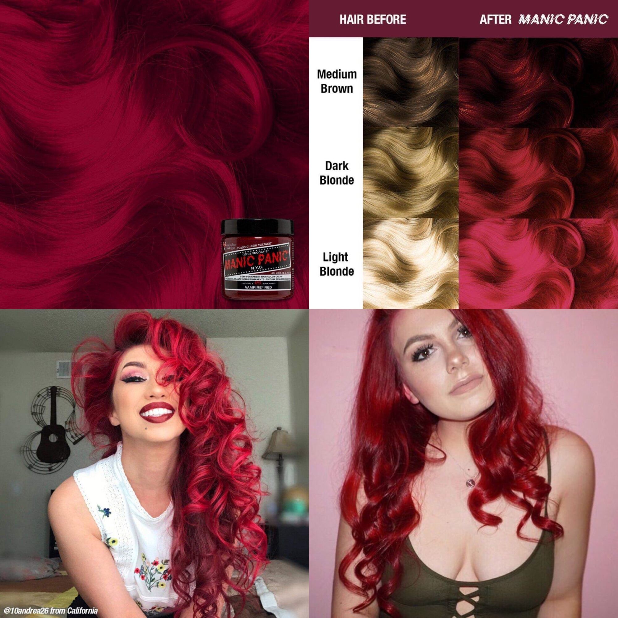 Thuốc nhuộm tóc tạm thời Manic Panic CLASSIC HIGH VOLTAGE® HAIR COLOR