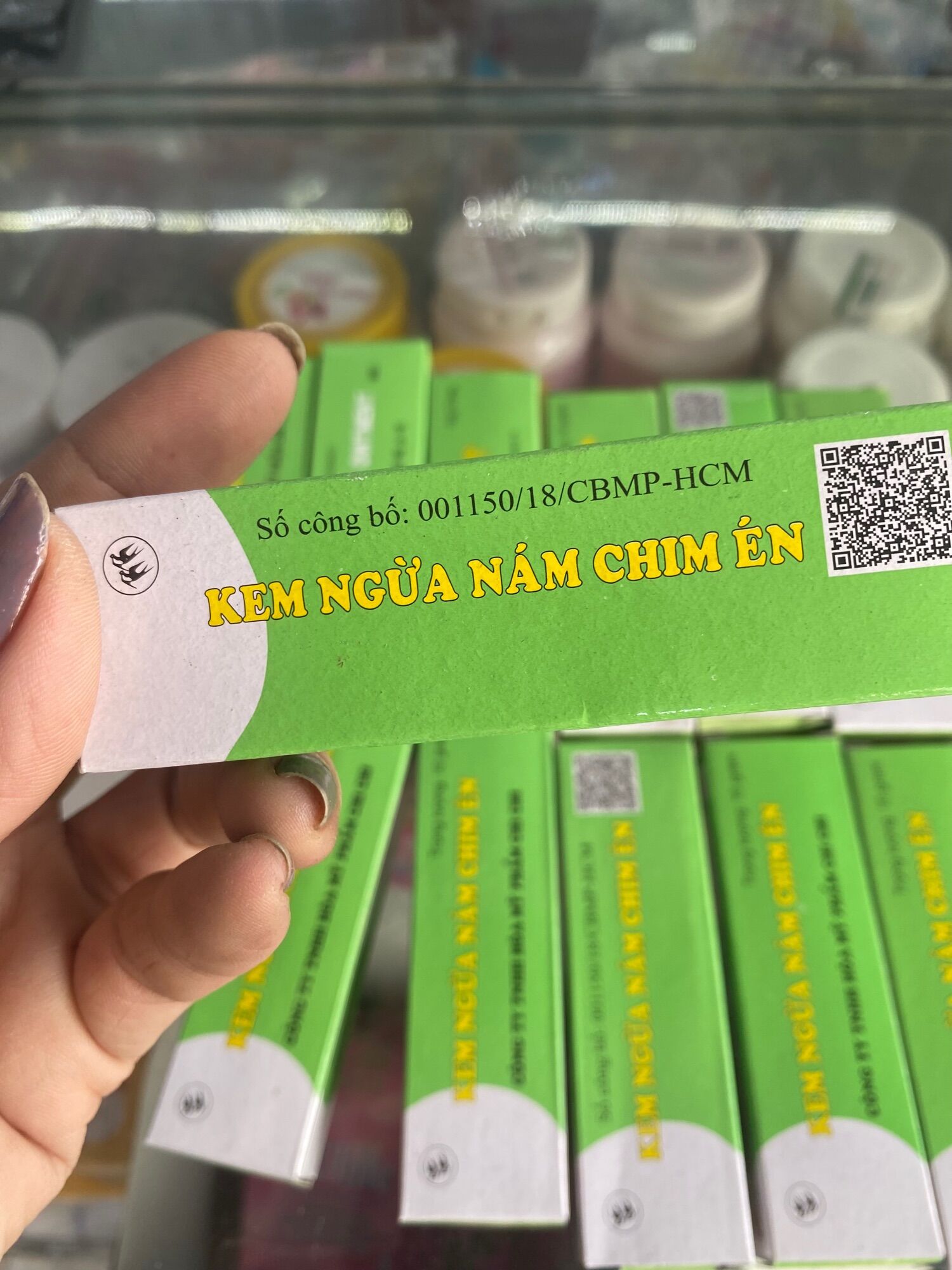 Kem ngừa nám chim én