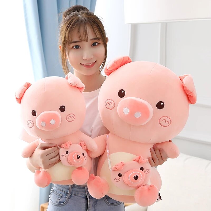 ❌gấu bông heo máy ảnh ms7 đồ chơi nhồi bông làm quà tặng bé kích thước 25cm