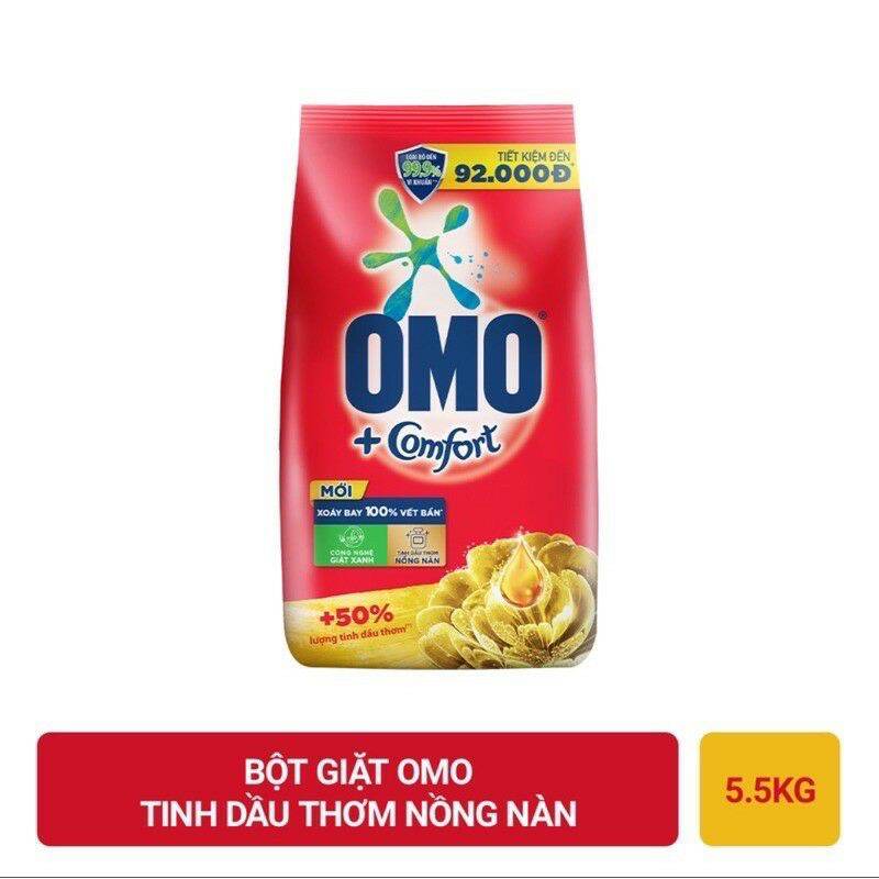 Bột giặt Omo 5,7kg/5,3kg