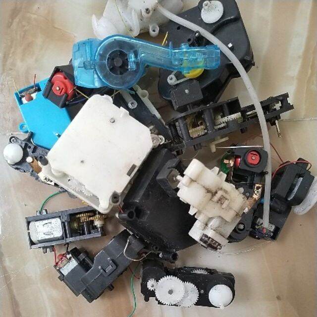 3 Bộ Động cơ motor bánh răng tháo trong đồ chơi trẻ em