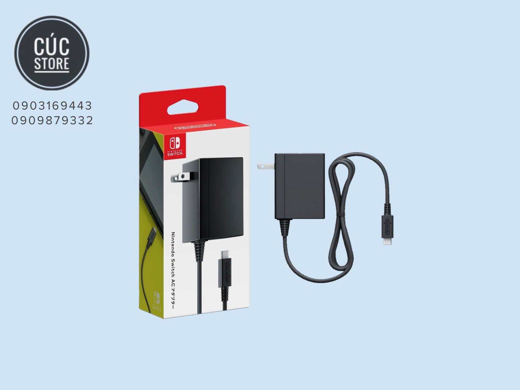 Bộ sạc AC adaptor cho Nintendo Switch Lite V1 V2 Oled