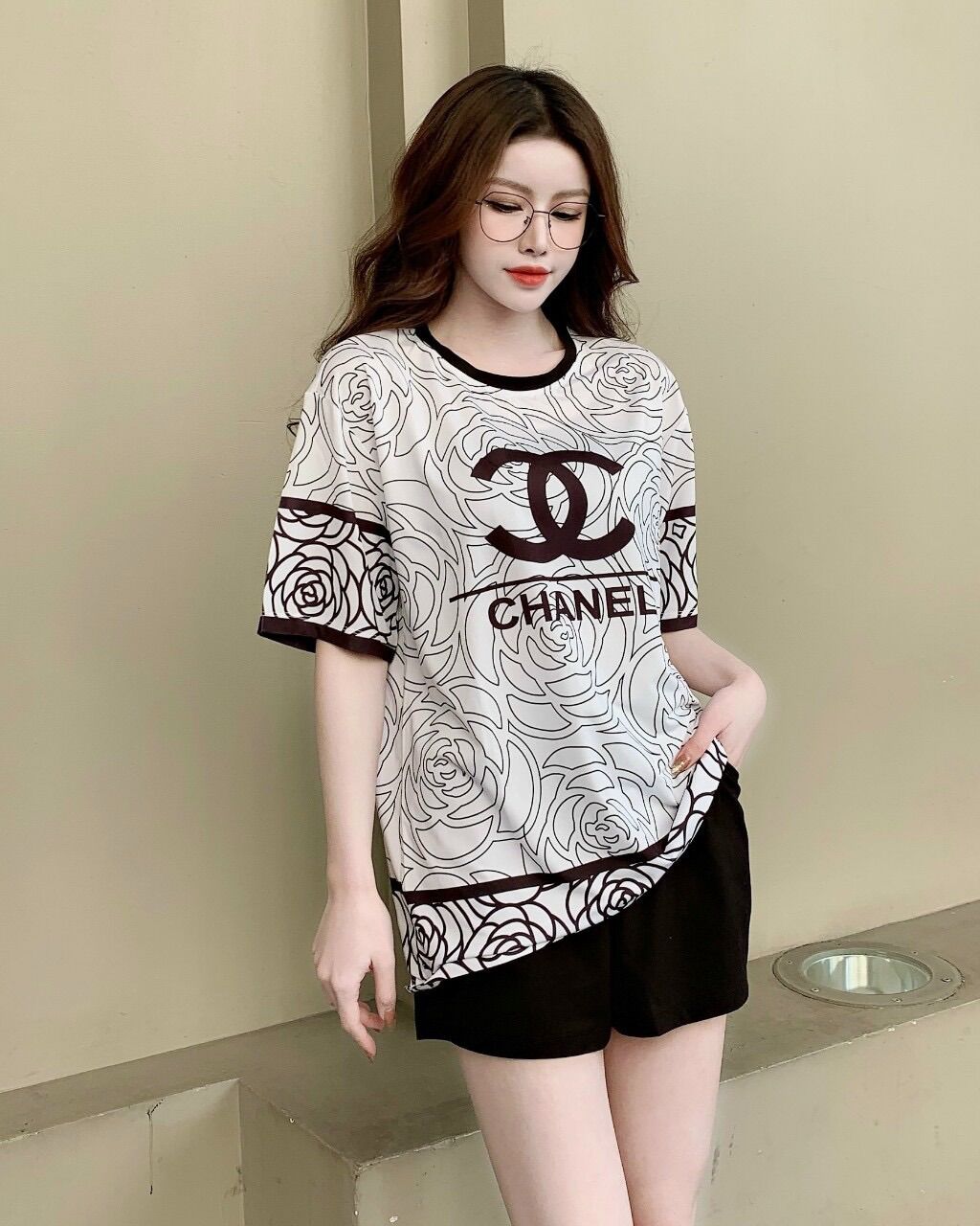 BỘ SHORT COTTON PHỐI 3D