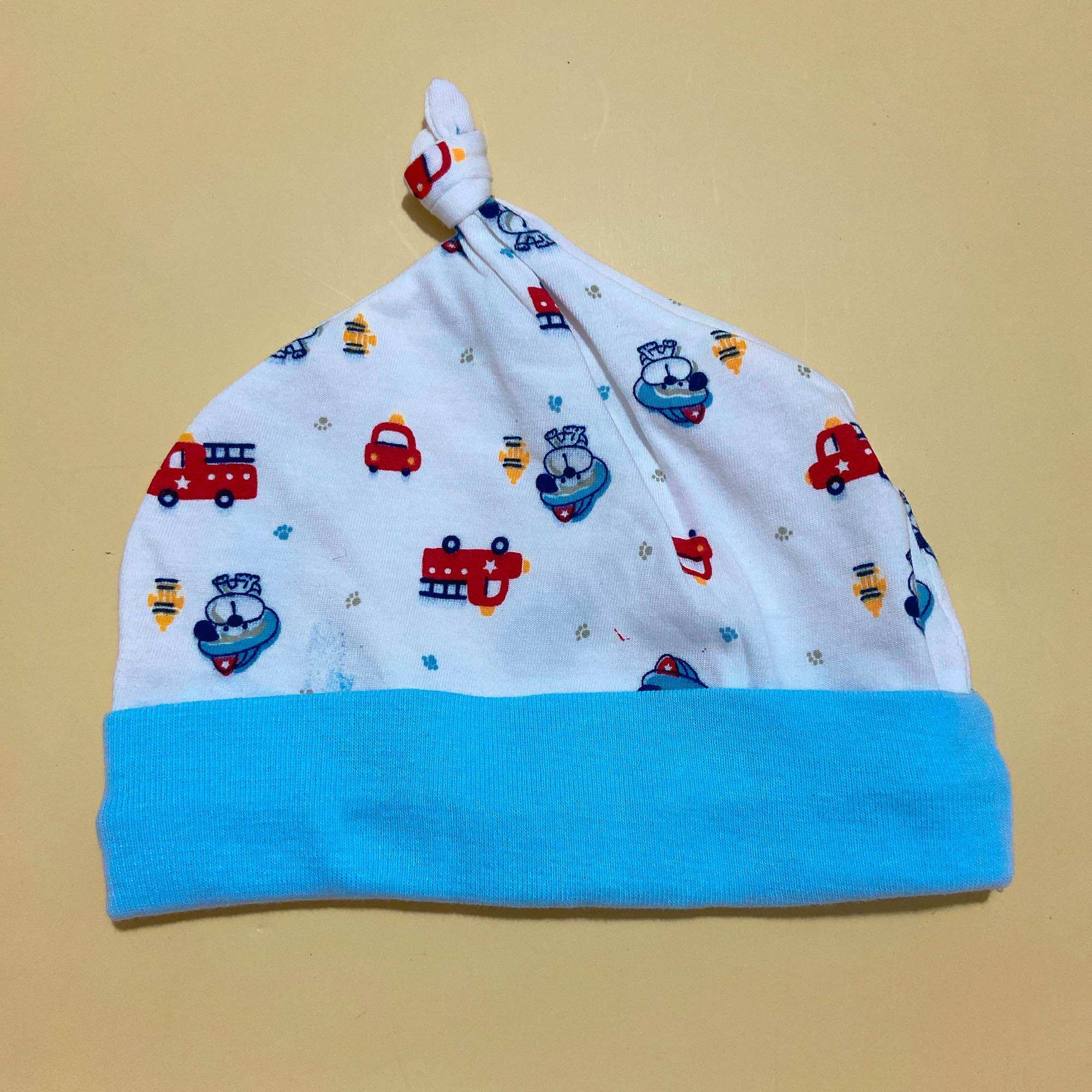 Mũ cotton bé trai/ gái sơ sinh