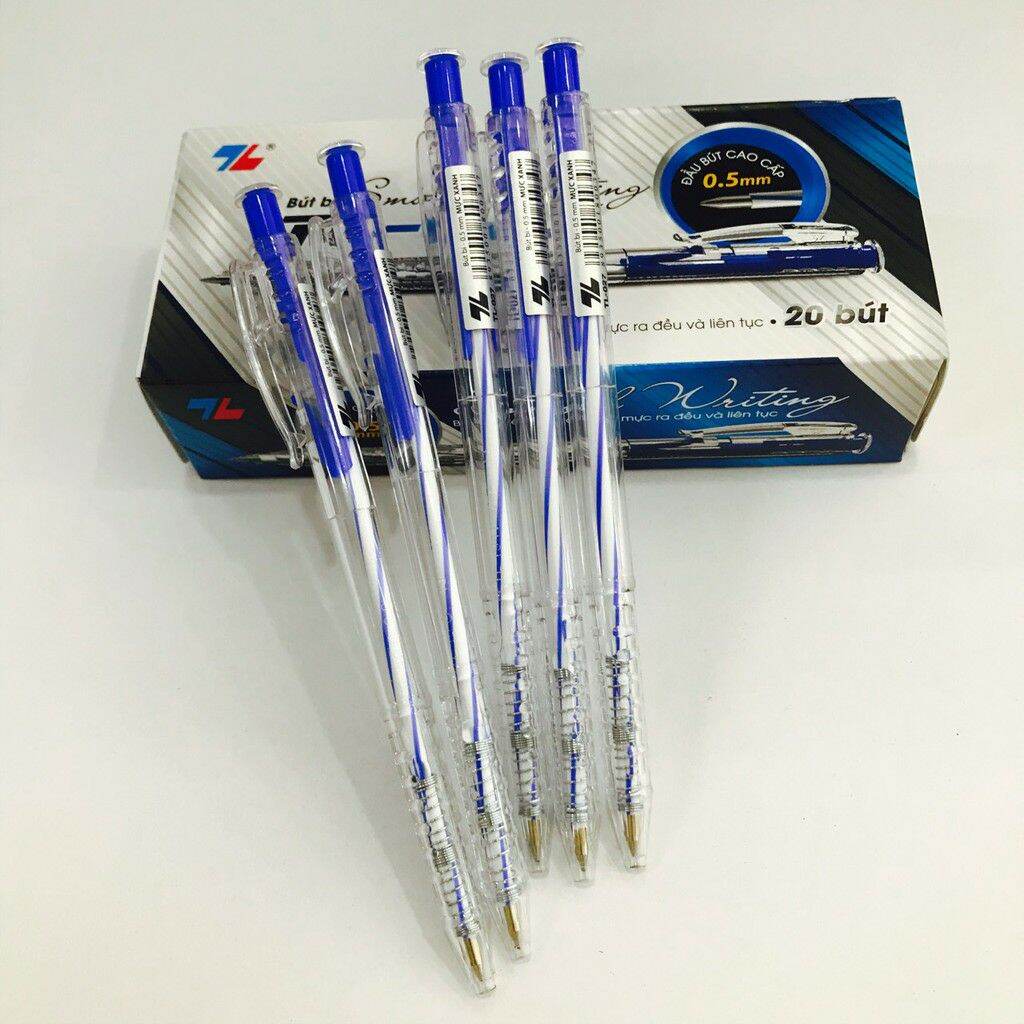 Combo 5 cây bút bi thiên long tl - 027 đủ màu
