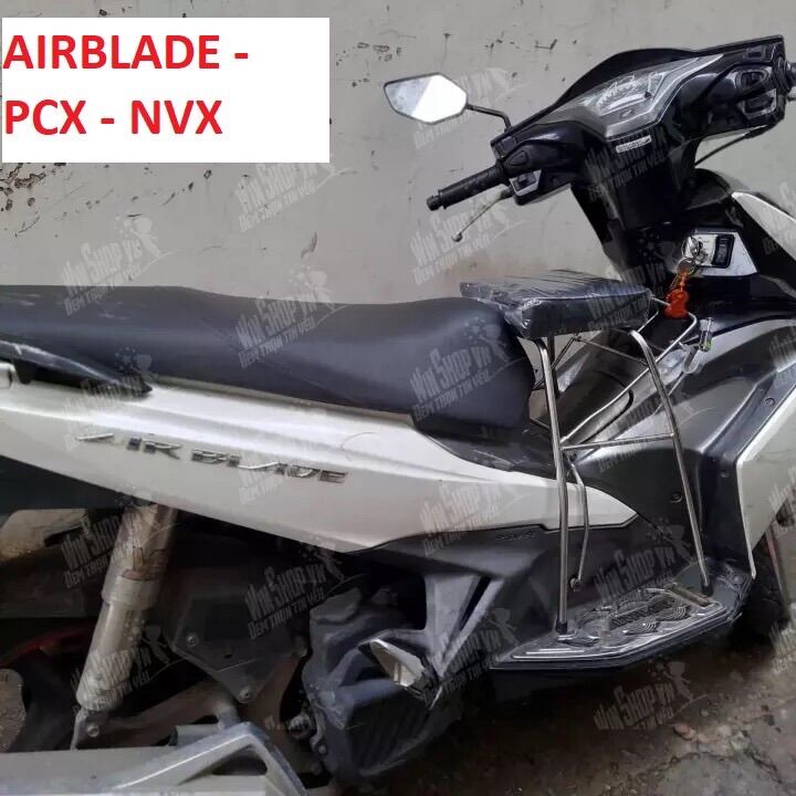 Ghế không tựa ngồi xe máy