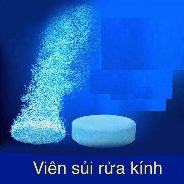 Viên sủi pha nước rửa kính xe ô tô