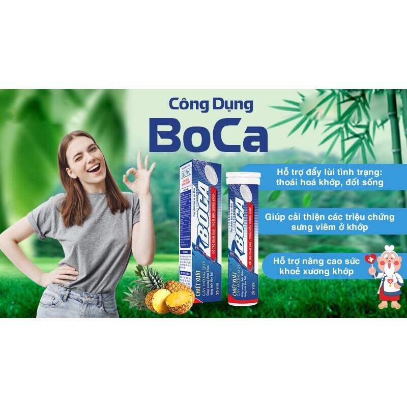 Viên Sủi Xương KHớp BOCA (CHÍNH HÃNG)