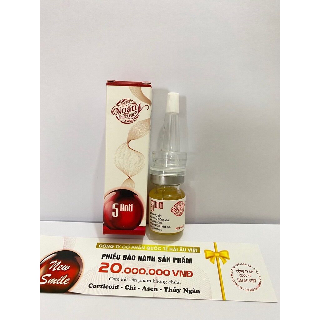 Noãn Thực Vật 6ml Xả Lỗ thu vốn