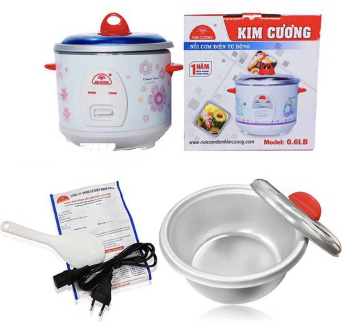 Nồi Cơm Điện Kim Cương 0,6L