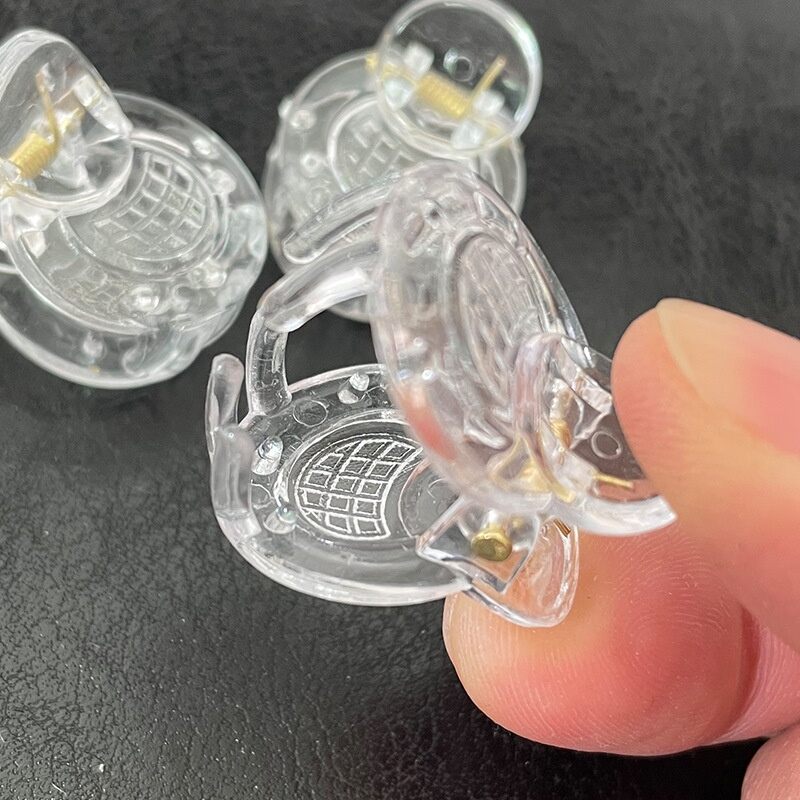 Set 10 kẹp tròn trong phụ kiện làm kẹp tóc