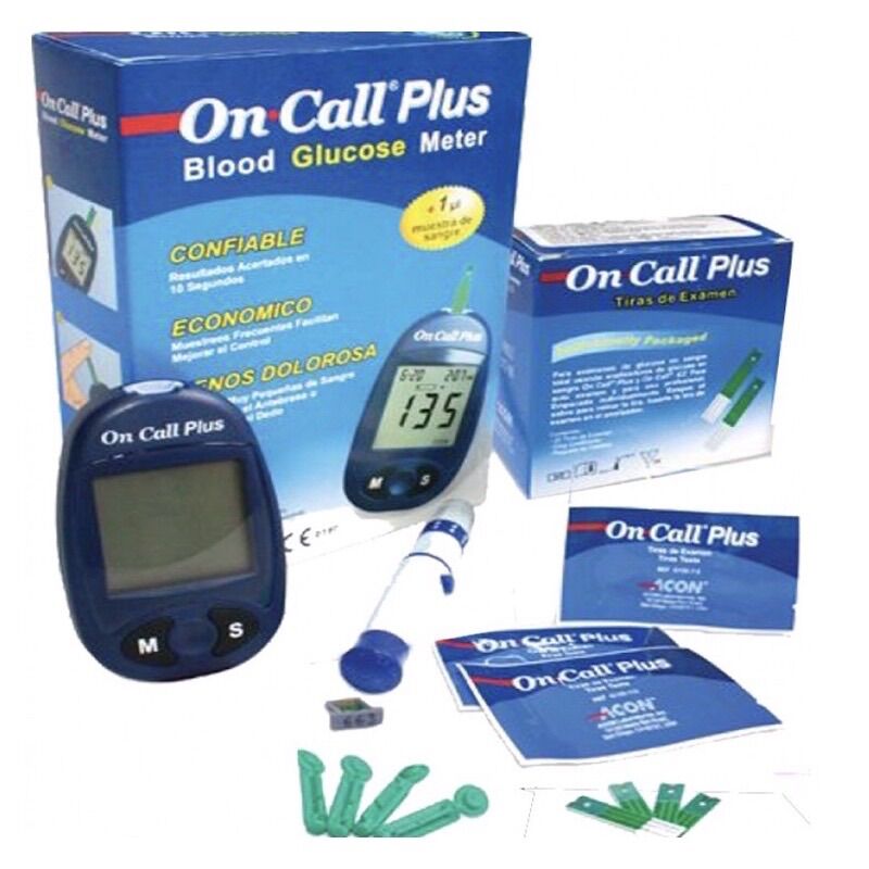 Que thử đường huyết on call plus