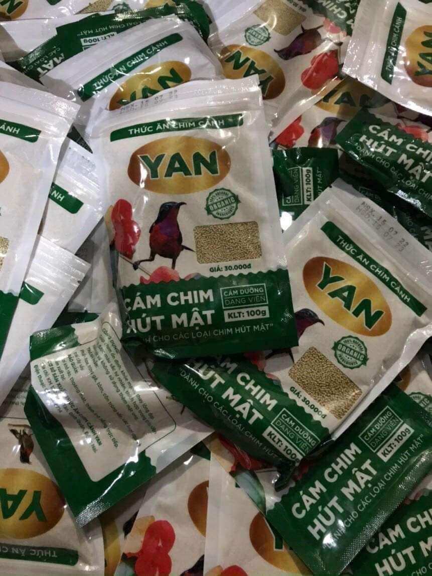 Combo cám chim hút mật yan dưỡng + đấu