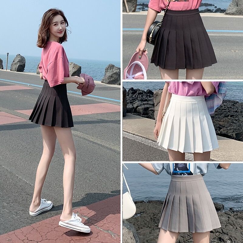 Chân váy tennis xếp ly