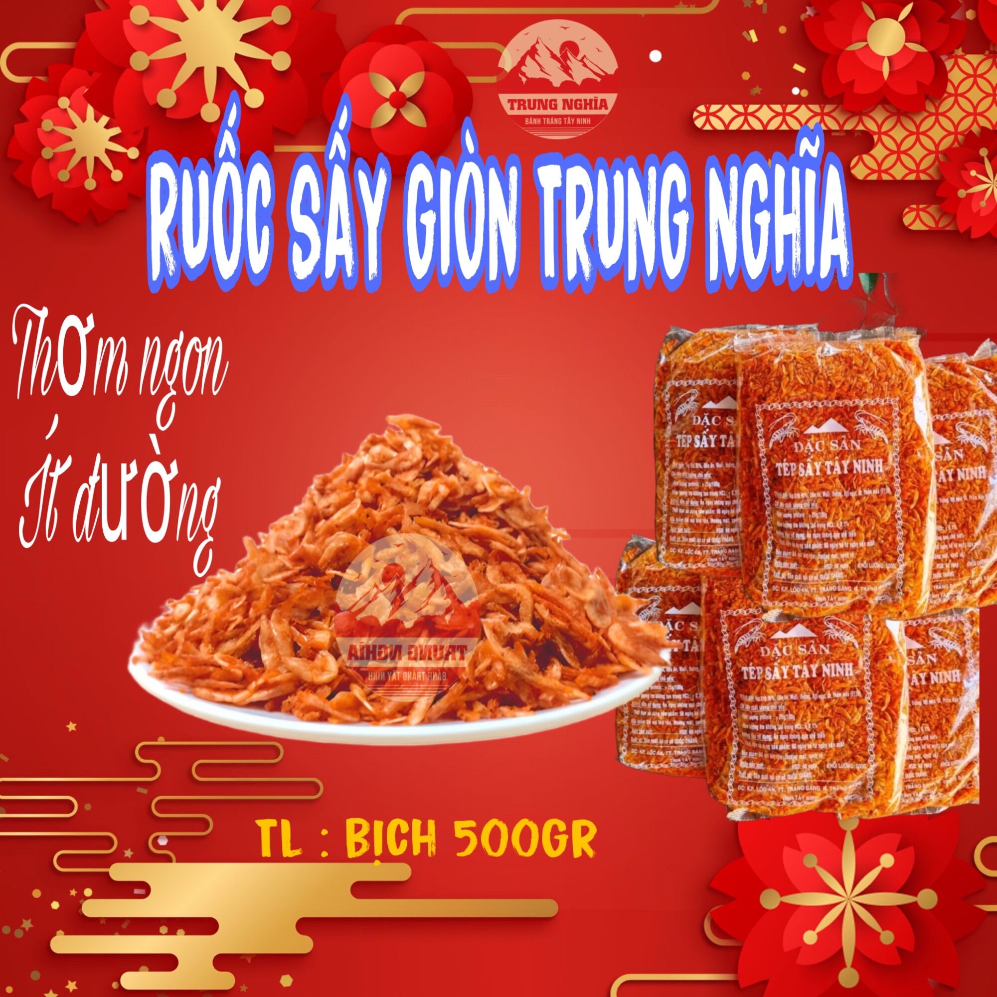 Ruốc Sấy Giòn Rụm Trung NghĩaTrung Nghĩa c